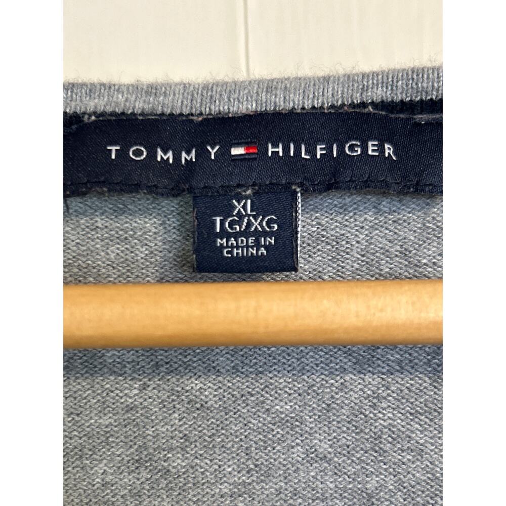 Tommy Hilfiger VNeck Color Block Sweater - Picture 2 of 5